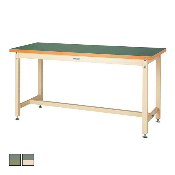 山金工業 重量作業台 耐荷重3000kg 塩ビシート天板 ワークテーブル スーパータイプ SSRH-...