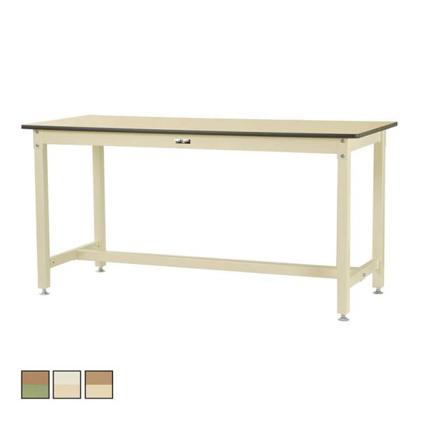 山金工業 ワークテーブル800シリーズ固定式 メラミン天板 SVMH-1260 幅1200×奥行60...