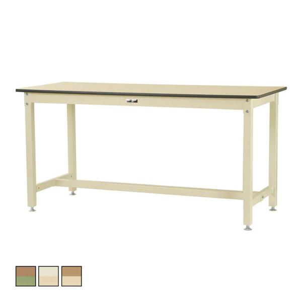 山金工業 ワークテーブル800シリーズ固定式 メラミン天板 SVMH-1575 幅1500×奥行75...