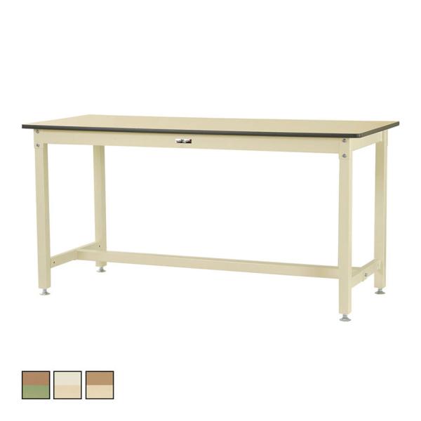 山金工業 ワークテーブル800シリーズ固定式 メラミン天板 SVMH-1875 幅1800×奥行75...