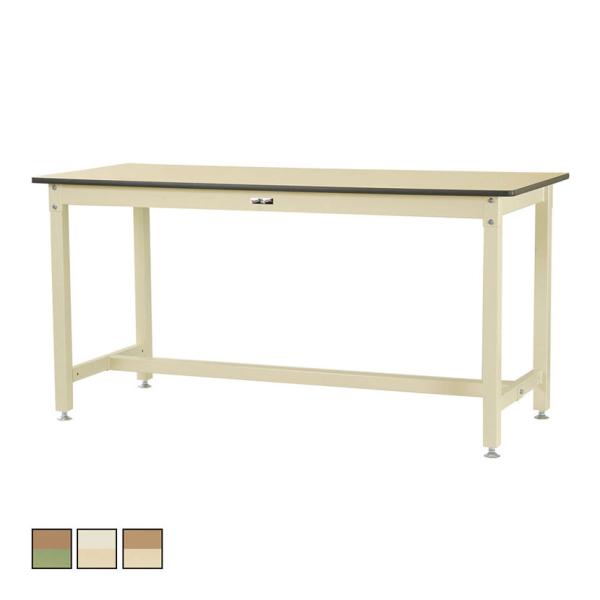 山金工業 ワークテーブル800シリーズ固定式 メラミン天板 SVMH-960 幅900×奥行600×...