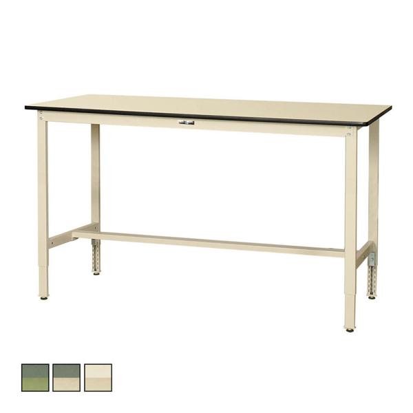 山金工業 軽量作業台 高さ調整 耐荷重200kg 塩ビシート天板 ワークテーブル 300シリーズ S...
