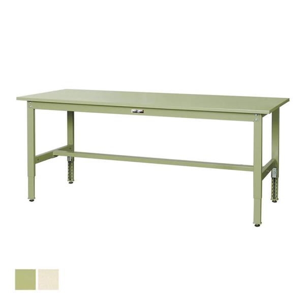 山金工業 軽量作業台 高さ調整 耐荷重200kg スチール天板 ワークテーブル 300シリーズ SW...