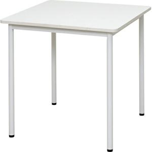 RFシンプルテーブル W700×D700 幅700×奥行700×高さ700mm ホワイトRF-RFSPT-7070｜officegarden
