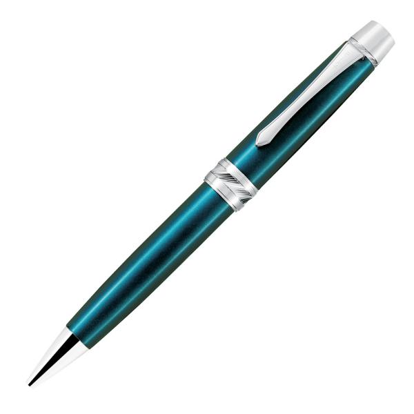 PILOT 油性ボールペン カスタムヘリテイジCR ターコイズブルー BKVH-2MR-TQL パイ...