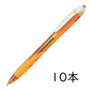 レックスグリップ PILOT 油性ボールペン 0.7mm バイオレット 10本