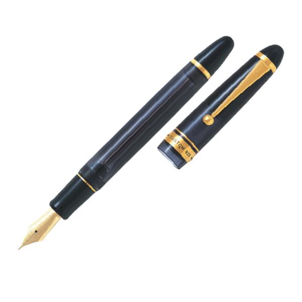 PILOT 万年筆 カスタム823 透明ブラック 細字 FKK-3MRP-TB-F パイロット高級筆...