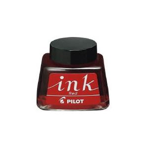 PILOT（パイロット） 万年筆インキ レッド INK-30-R 30ml : 万年筆の