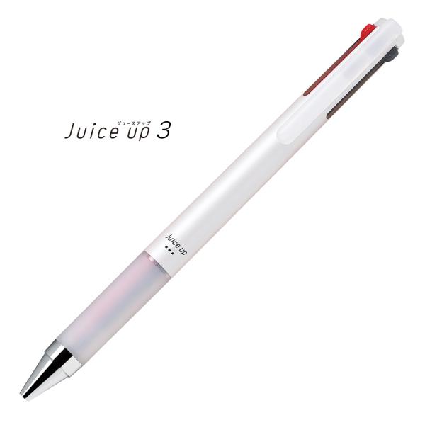 PILOT 多色ボールペン ジュースアップ3 0.4mm ホワイト LKJP-50S4-W パイロッ...