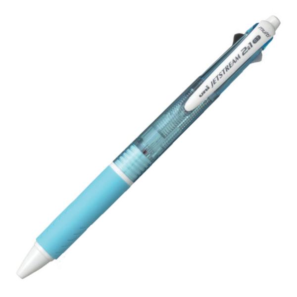 三菱鉛筆 多機能ペン 2&amp;1 ジェットストリーム 0.7mm 水色 MSXE350007.8 uni...