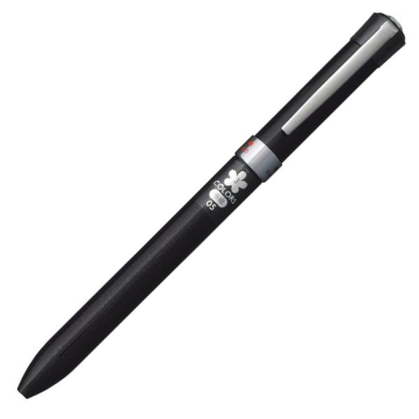 三菱鉛筆 油性ボールペン ジェットストリーム Fシリーズ 3色ボールペン 0.5mm ルミナスブラッ...