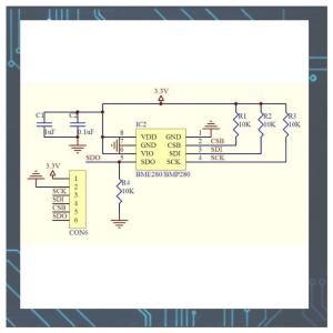 気圧センサー BME280 I2C SPI 温...の詳細画像2