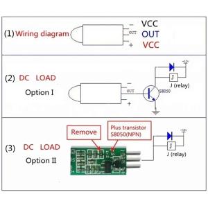 赤外線 pirモーションセンサー HC-SR5...の詳細画像2