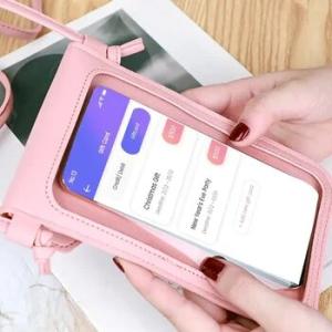 入れたまま操作できる スマホポーチ スマホショ...の詳細画像4