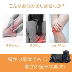 2024新登場 電気毛布 掛け敷き 兼用 ひざ...の詳細画像2