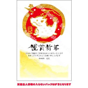 全328柄 2024年度版 辰年 年賀状印刷 1枚 フルカラー年賀状 郵政お年玉付き年賀はがき(官製年賀葉書) 21005pc_1 8322768｜officeland