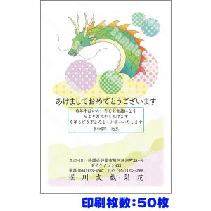 全328柄 2024年度版 卯年 郵政お年玉付き年賀はがき(官製年賀葉書) 年賀状印刷 50枚 フル...