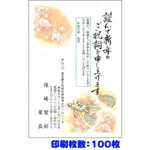 全328柄 2024年度版 卯年 郵政お年玉付き年賀はがき(官製年賀葉書) 年賀状印刷 100枚 フ...