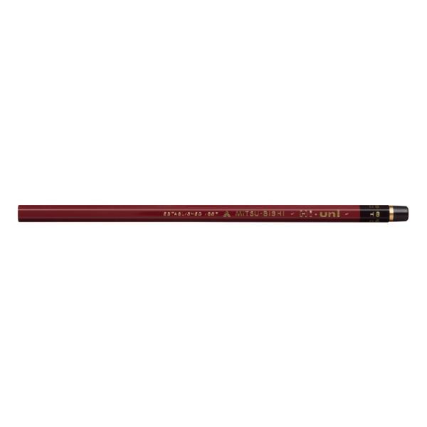 三菱鉛筆　ハイユニ鉛筆　ＨＢ　単品（1本）　HUHB