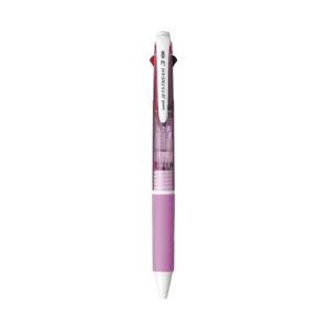 ＜三菱鉛筆＞ ジェットストリームボールペン 細字0.7mm 3色　ピンク　SXE340007.13｜officeland