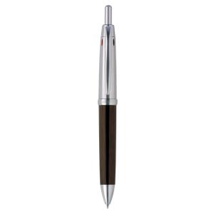 ＜三菱鉛筆＞ ピュアモルト  3＆1 4機能ペン　オークウッド　多機能ペン MSE4-5025