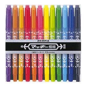 ZEBRA（ゼブラ） ZEBRA＜ゼブラ＞ マッキー極細＜油性マーカー