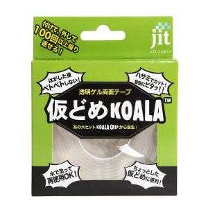 ジット JIT 透明ゲル両面テープ 仮どめコアラ 2mm JK-01