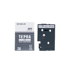 TEPRA PRO キングジム テプラPROテープカートリッジ マットラベル 透明