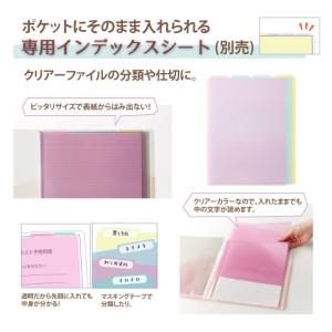 プラス(PLUS) クリアーファイル パスティ...の詳細画像4