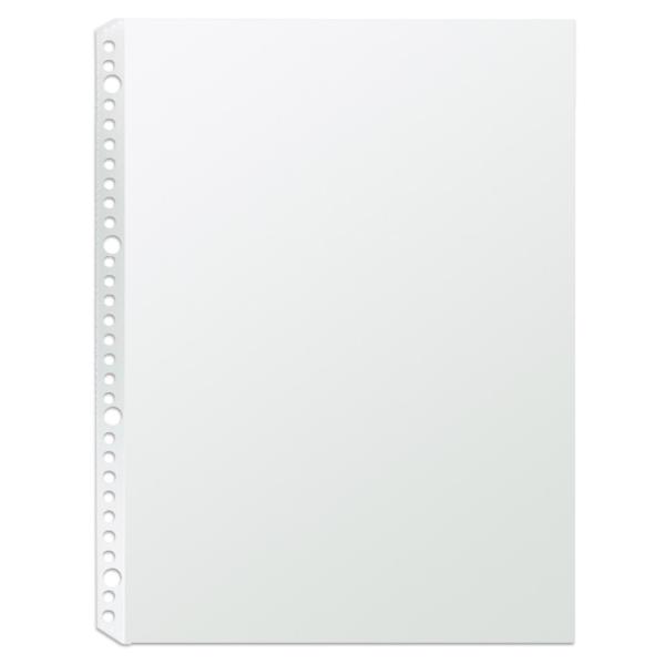 プラス(PLUS)ファイル 差替リフィール 1ポケット A4-S 10枚入 4穴30穴両用 透明 R...