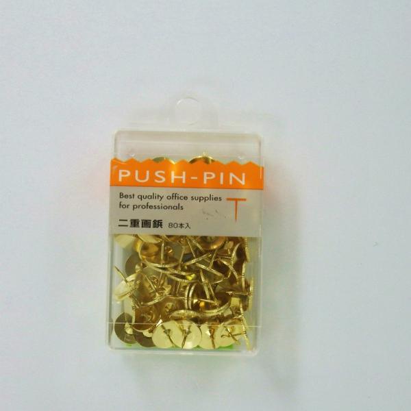 サンフレイムジャパン　二重画鋲×80本　643-0041 6430041