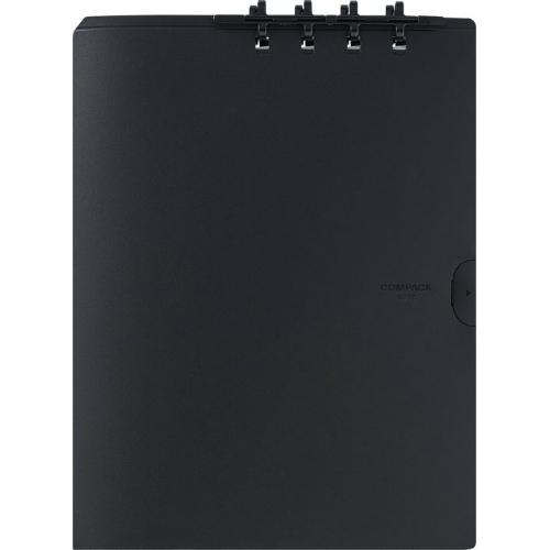 キングジム＜KING JIM＞コンパックノート　A4サイズ　黒 9956Hクロ　不透明表紙