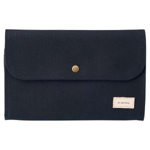 LIHIT LAB.＜リヒトラブ＞ HINEMO アコーディオンポーチ ブラック A7906-24