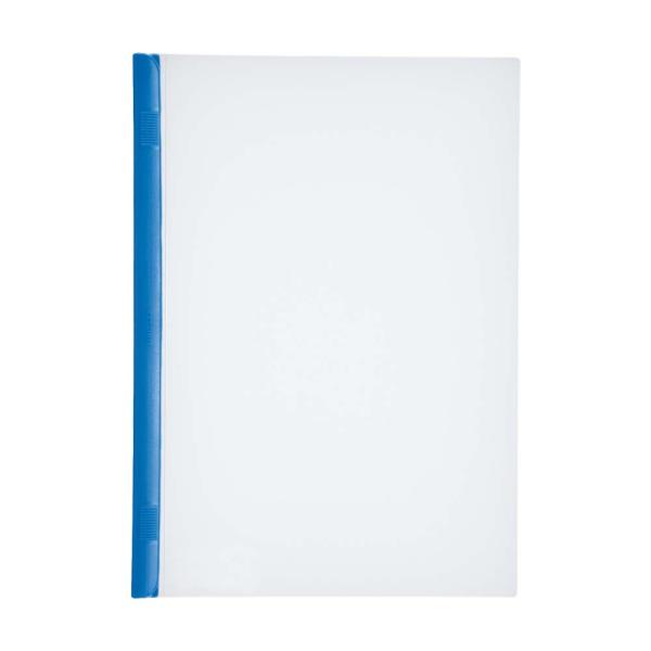 LIHIT LAB.＜リヒトラブ＞スライドバーファイル厚綴（10冊パック）A4 青 G1730-8