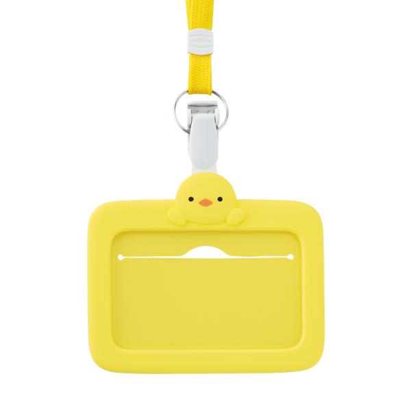 LIHIT LAB (リヒトラブ) SMART FIT PuniLabo IDカードホルダー ヒヨコ...