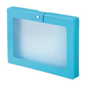 LIHIT LAB  CUBE FIZZ ハンドケース ブルー A699-8