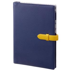 レイメイ藤井 Raymay システム手帳 キーワード keyword トレンド ネイビー 2022年 A5サイズ マンスリー 2021年12月始まり 22WA86K