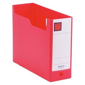 キングジム＜KING　JIM＞　ＧボックスＰＰ　Ａ４Ｅ　１００ｍｍ　赤　4633Nアカ