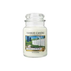 YANKEE CANDLE ジャーＬ クリーンコットン カメヤマキャンドルハウス YK0060501