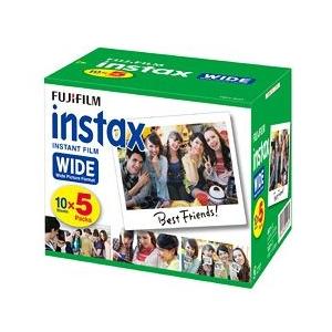富士フイルム FUJIFILM チェキ ワイドフィルム INSTAX WIDE 5パック INSTAX WIDE KR 5｜オフィスランドYahoo!店