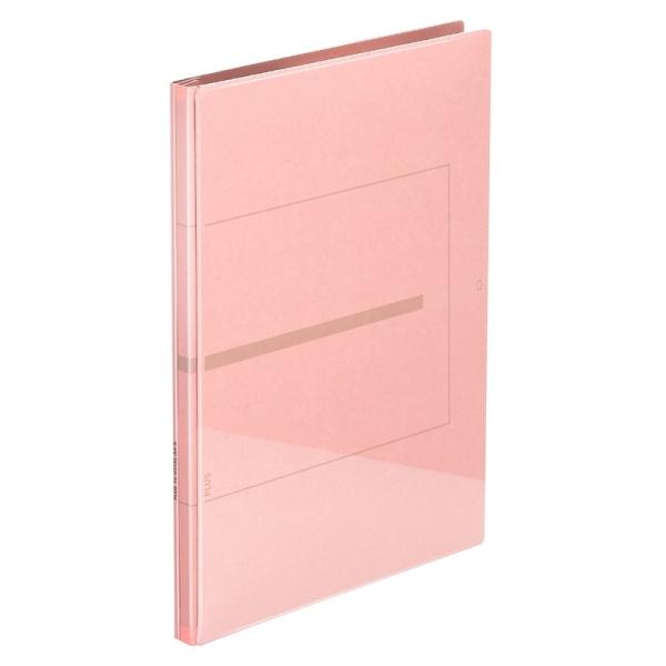 プラス(PLUS)背幅伸縮フラットファイル セノバス EX 樹脂とじ具 A4-S ピンク FL-02...