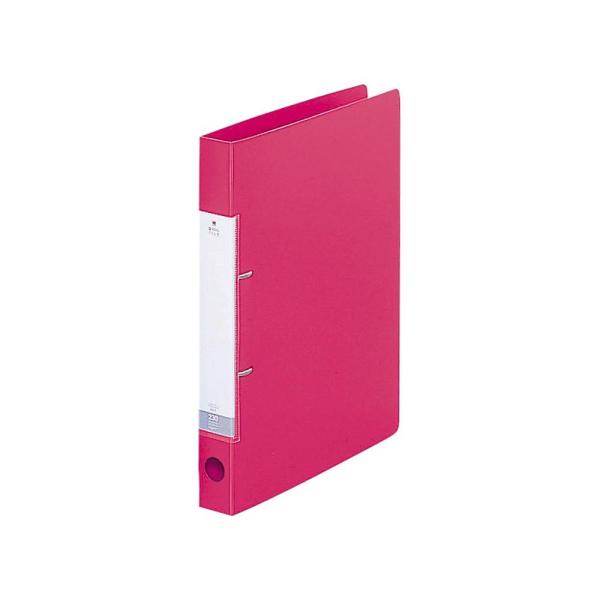 リヒトラブ　リクエスト　Ｄ型リングファイル　G2220-3赤　A4 タテ型　収納枚数：コピー用紙２３...