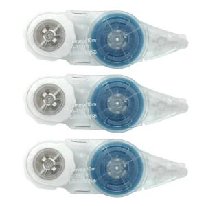 プラス(PLUS）テープのり norino pod（ノリノ・ポッド）つめ替え用テープ「しっかり貼れる」3個パック