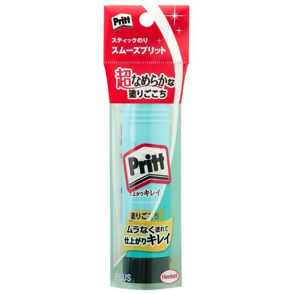 プラス(PLUS) スティックのり Pritt（プリット） スムーズプリット ミディアム 22g N...