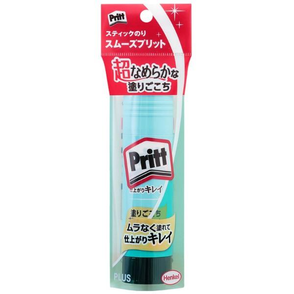 プラス(PLUS) スティックのり Pritt（プリット） スムーズプリット　ジャンボ　40g　NS...