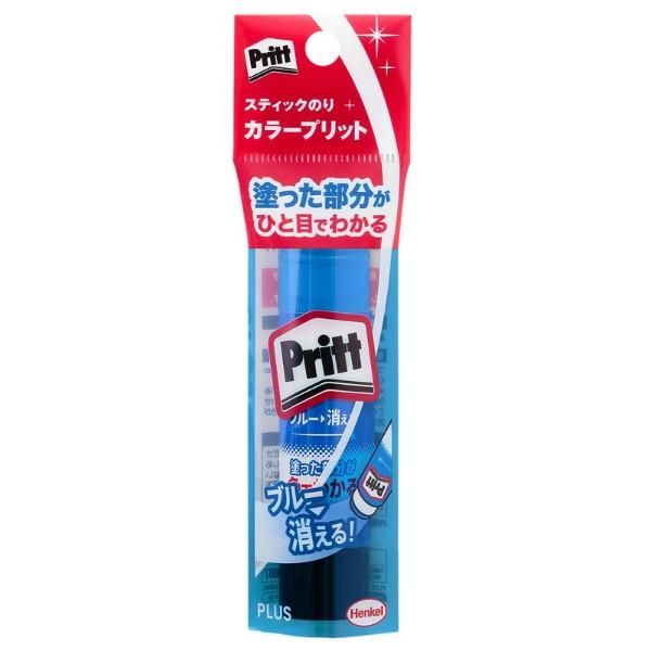 プラス(PLUS) スティックのり Pritt（プリット） カラープリット レギュラー 10g NS...