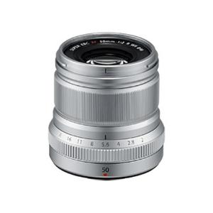 【欠品中:納期約1ヶ月】FUJIFILM＜富士フイルム＞ フジノン XFレンズ シルバー XF50MMF2RWRS