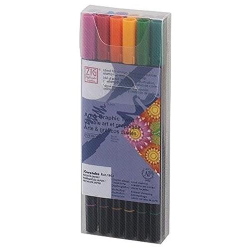 呉竹 ZIG ART &amp; GRAPHIC TWIN TUT-80/12VDE DEEP・12V