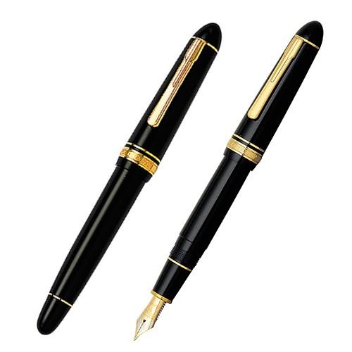 プラチナ萬年筆 万年筆 プレジデント PTB-20000P#1-9 ブラック 超極細