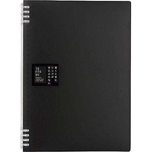 キングジム＜KING JIM＞リングノート テフレーヌ「TEFURENU」 A4　黒　9856TTE...